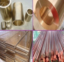 High Hardness Beryllium Copper Alloy Rod Round Bar 6mm - 200mm  For Electronics Industry