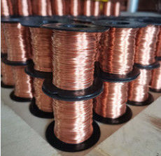 DIN.2.1247 Beryllium Solid Bare Copper Wire 0.4 mm For Spring Connectors