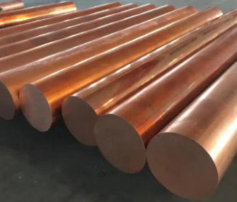 High Hardness Copper Bar C10100 C10200 C11000 6mm 8mm 10mm 16mm Solid Copper Rod
