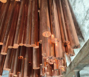 Manufacturer Stock Solid Copper Rod C10100 C11000 C12000 Pure Copper Bar With Top Quality