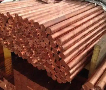 Polished Surface 99.9% red copper Diameter 10-50mm C11000 solid copper bars for construction