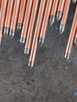 High conductivity Ground Rod copper ground bar 0.1-50mm or custom size For Earthing System