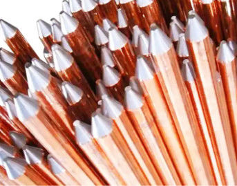 High conductivity Ground Rod copper ground bar 0.1-50mm or custom size For Earthing System