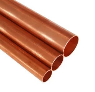 Export hot selling Solid Copper Pipe C10200,T2,C1100 Copper straight pipe use for Air Condition