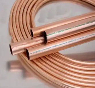 OD 3-400mm ASTM B280 C12200 c2400 Pancake Copper Coil Tube For Air Condition Or Refrigerator