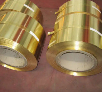 Hot Sale Copper Brass Foil Tape C26800 Brass Coil Strip 0.2mm 0.3mm 0.5mm Thickness Factory Direct