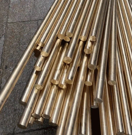 10mm 20mm DIA C11600 C17200 Copper Round Beryllium Copper Alloy Bar For Industrial