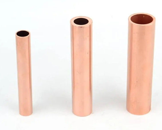 Factory wholesale 6mm 8mm 10mm Diameter Solid Copper Pipe Polished Surface Straight Copper Tube