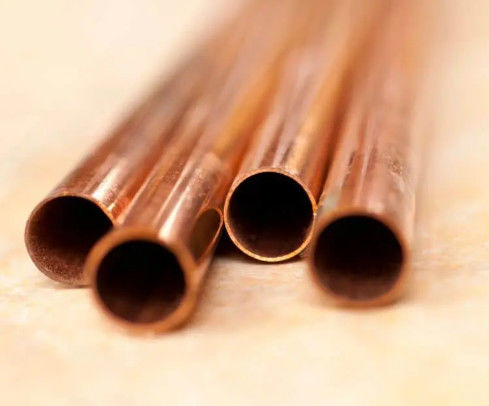 Export hot selling Solid Copper Pipe C10200,T2,C1100 Copper straight pipe use for Air Condition